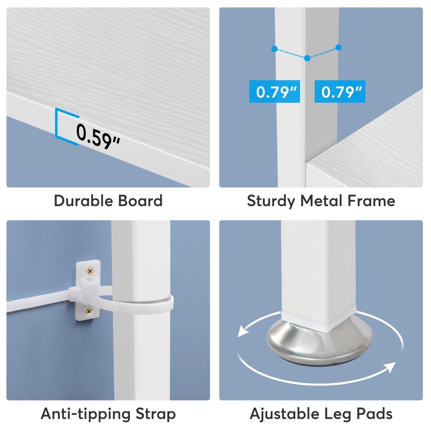 Libreria industriale 71, libreria Etagere in legno marrone rustico a 6 ripiani, ripiani aperti