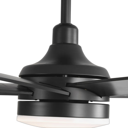 72 grandi ventilatori da soffitto con telecomando a luce LED - 8 pale - 72 pollici
