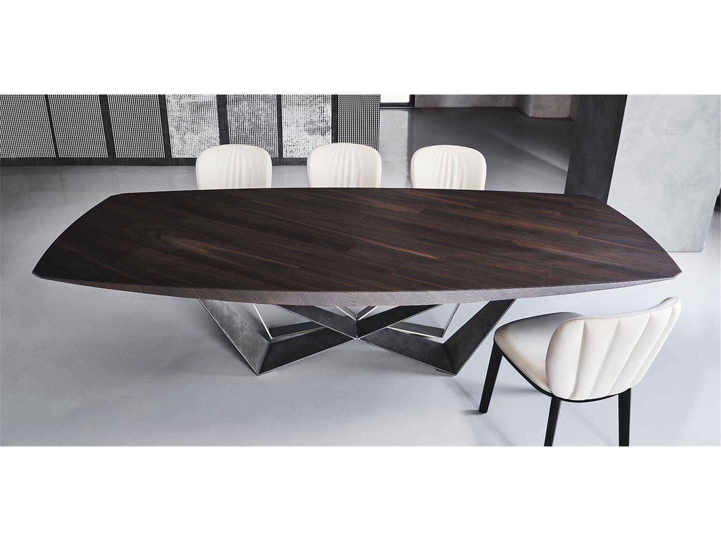 Tavolo da pranzo Skorpio Wood Master - 118W