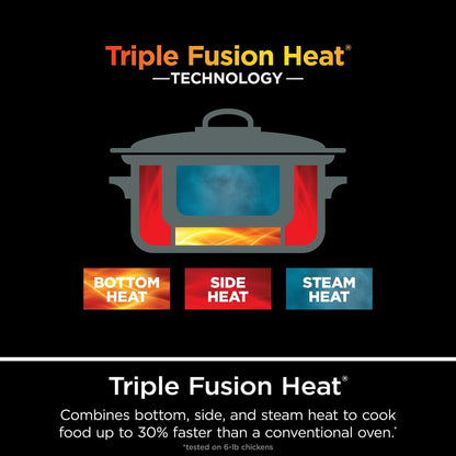 Multicooker da 8,5 litri, con pentola a cottura lenta 8 in 1, forno olandese, vaporiera, coperchio in vetro, cucchiaio integrato, pentola adatta al forno fino a 500 °F