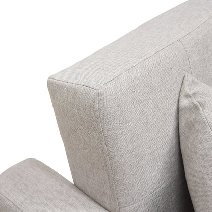 Divano letto reversibile e chaise longue da 82'' di larghezza