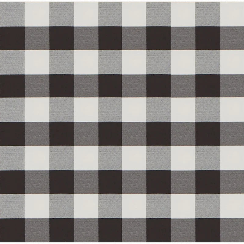 Poltrona Ada con motivo a quadri bianchi e neri di Buffalo di iNSPIRE Q Classic