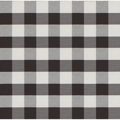 Poltrona Ada con motivo a quadri bianchi e neri di Buffalo di iNSPIRE Q Classic