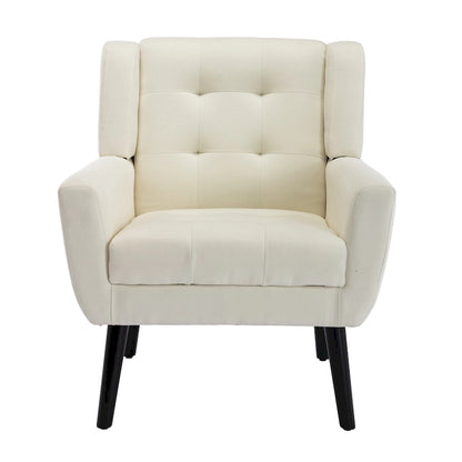 Moderna sedia ergonomica con gambe nere per uso interno in casa