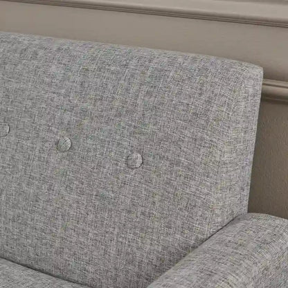 Poltrona club in tessuto Sawyer Mid-Century Modern di Christopher Knight Home