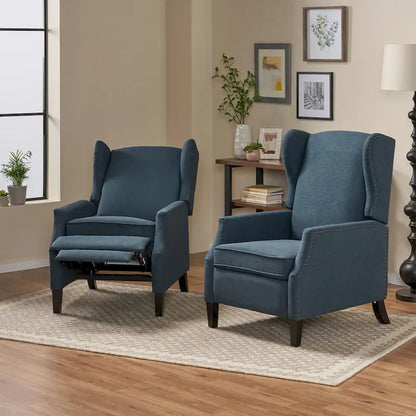 Wescott Contemporary Recliners (Set of 2) by Christopher Knight Home
