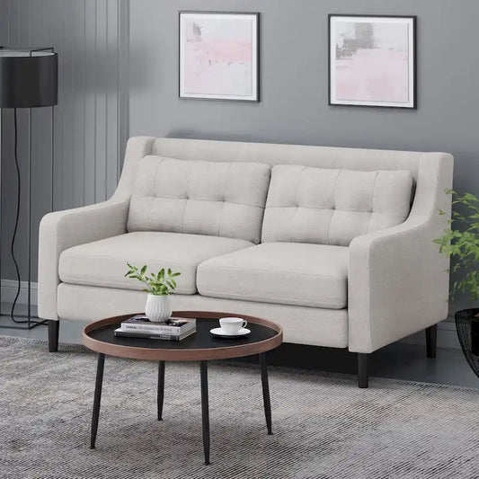 Galene Contemporary Fabric Loveseat by Christopher Knight Home - 58.00   W x 33.50   L x 34.50   H