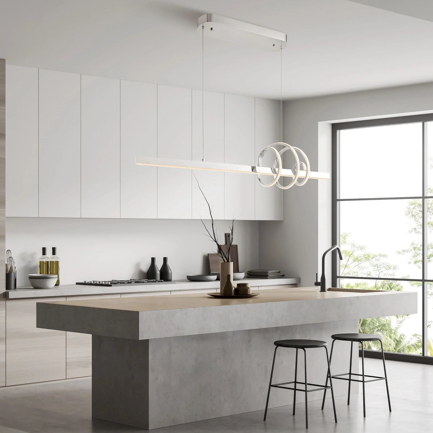 LAMPADARIO A LED PRIMAVERA