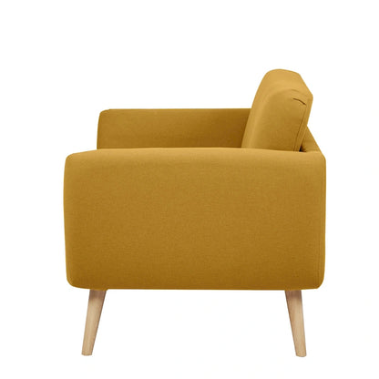 Divano a due posti in poliestere Carson Carrington Vallakra