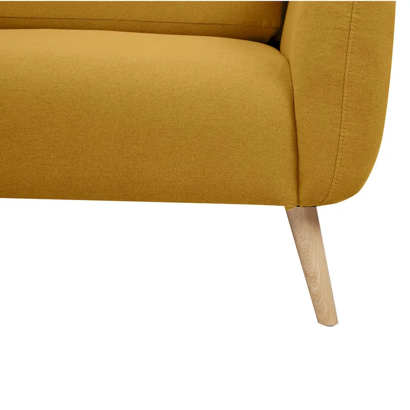 Divano a due posti in poliestere Carson Carrington Vallakra