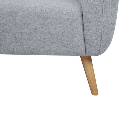 Divano a due posti in poliestere Carson Carrington Vallakra