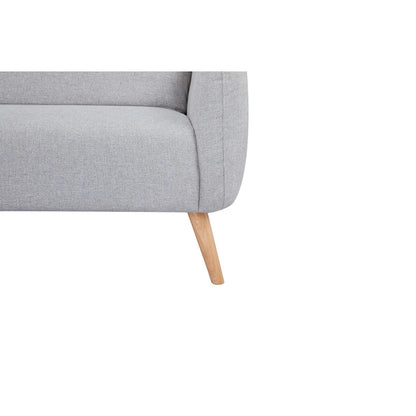 Divano a due posti in poliestere Carson Carrington Vallakra