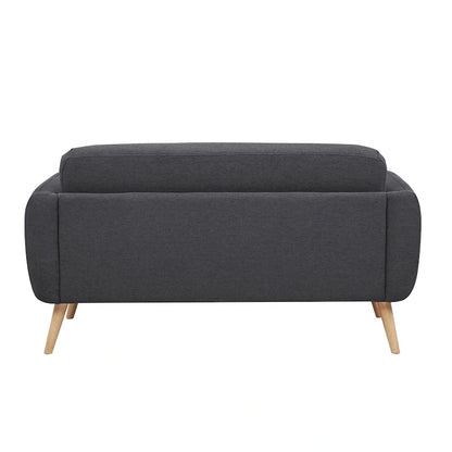 Divano a due posti in poliestere Carson Carrington Vallakra