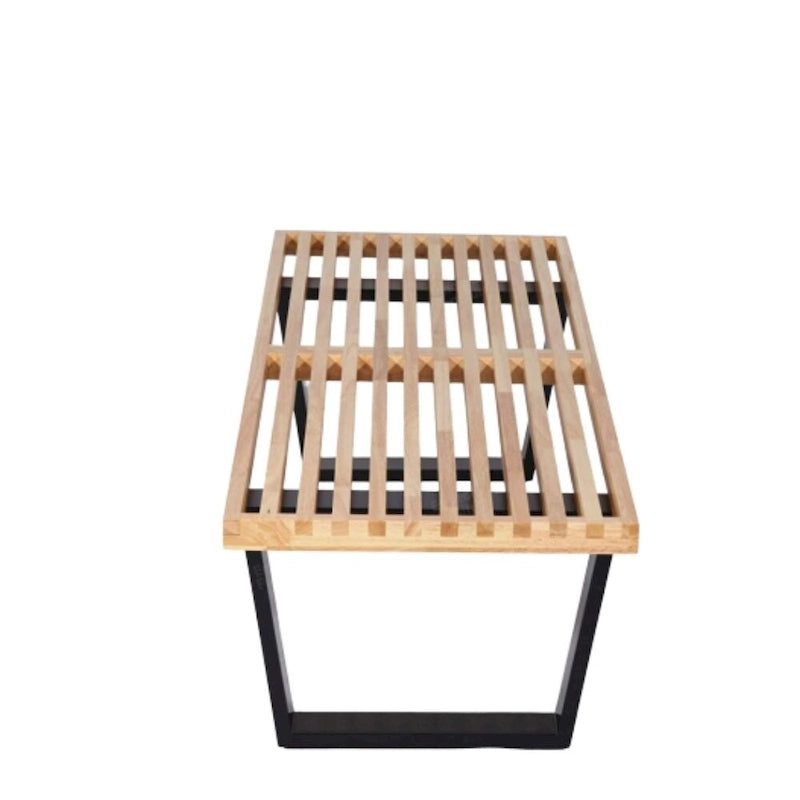 Panca Nelson WOOD SLATE (48) - 14,5 Hx48 Wx18,5 D