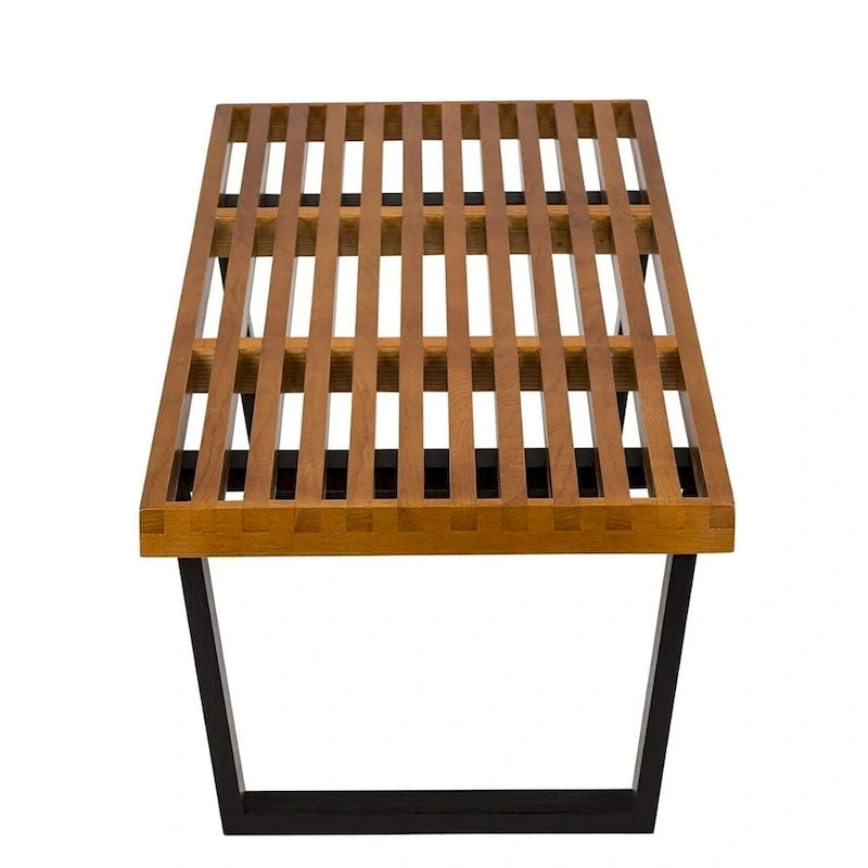 Panca Nelson WOOD SLATE (48) - 14,5 Hx48 Wx18,5 D