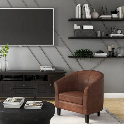 Poltrona a vasca WYNDENHALL Parker da 30 pollici di larghezza - 30 pollici di larghezza