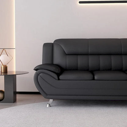 Divano con braccioli in similpelle Sanuel 79.2