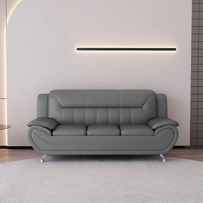 Divano con braccioli in similpelle Sanuel 79.2