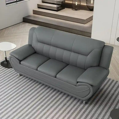 Divano con braccioli in similpelle Sanuel 79.2