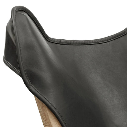 Sedia a sdraio Tripolina in vera pelle pieno fiore Cantu di iNSPIRE Q Modern