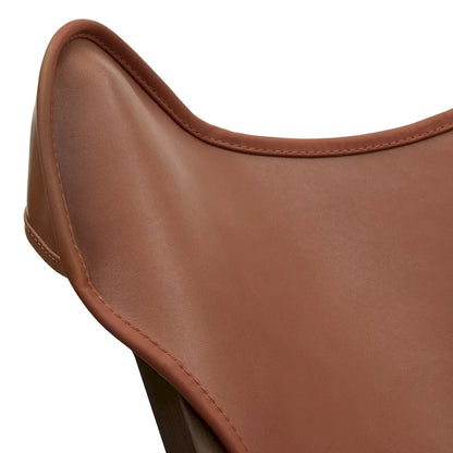 Sedia a sdraio Tripolina in vera pelle pieno fiore Cantu di iNSPIRE Q Modern