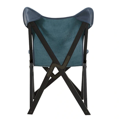 Sedia a sdraio Tripolina in vera pelle pieno fiore Cantu di iNSPIRE Q Modern