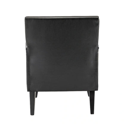 Set di 2 sedie Nileus Modern Classic in poliestere con gambe in legno massello di HULALA HOME