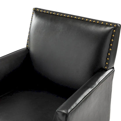 Set di 2 sedie Nileus Modern Classic in poliestere con gambe in legno massello di HULALA HOME