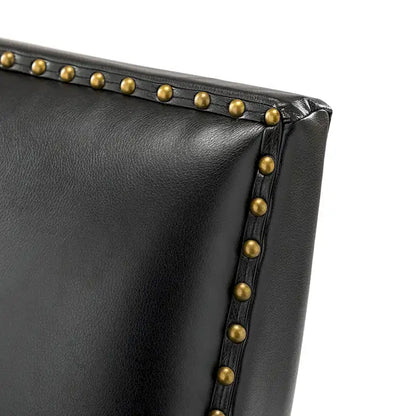 Set di 2 sedie Nileus Modern Classic in poliestere con gambe in legno massello di HULALA HOME