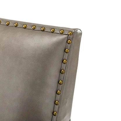 Set di 2 sedie Nileus Modern Classic in poliestere con gambe in legno massello di HULALA HOME