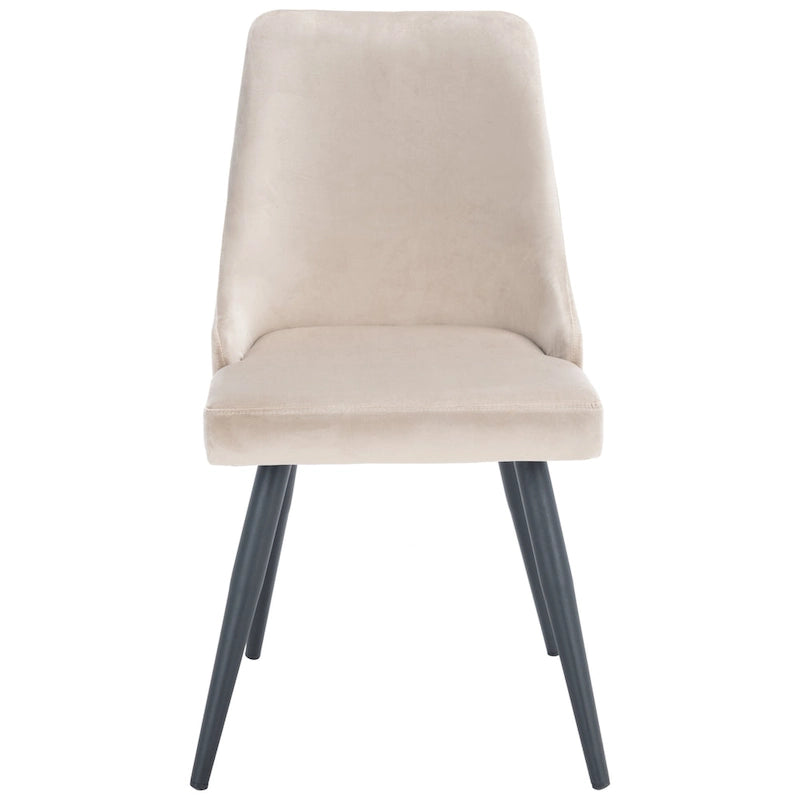 Sedia da pranzo moderna in velluto SAFAVIEH Zoi (set da 2) - 22,2 L x 18,8 P x 34,3 A