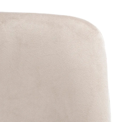 Sedia da pranzo moderna in velluto SAFAVIEH Zoi (set da 2) - 22,2 L x 18,8 P x 34,3 A