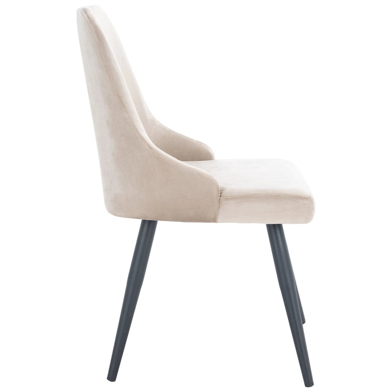 Sedia da pranzo moderna in velluto SAFAVIEH Zoi (set da 2) - 22,2 L x 18,8 P x 34,3 A