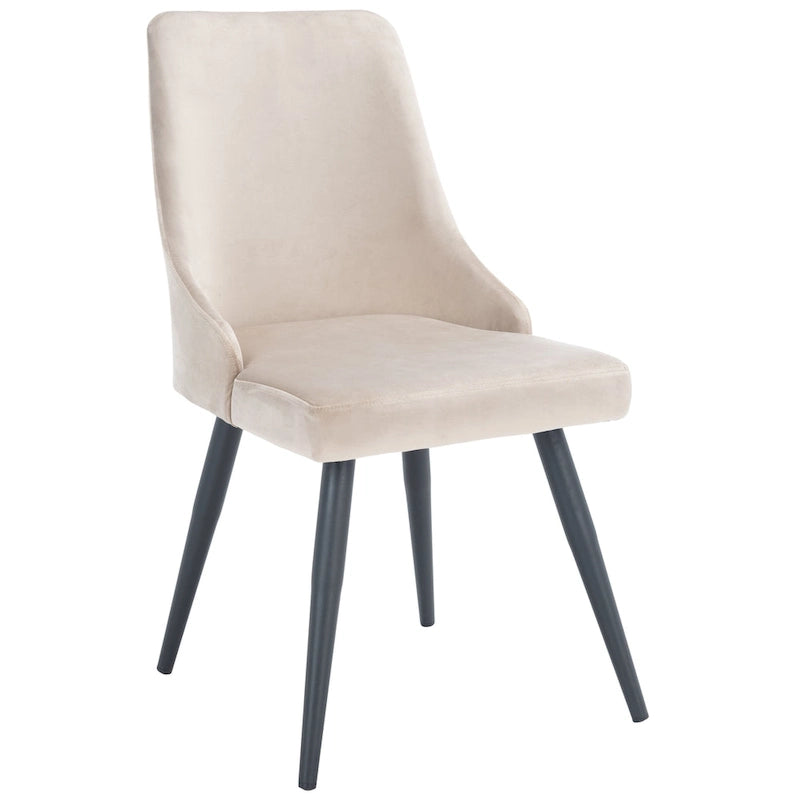Sedia da pranzo moderna in velluto SAFAVIEH Zoi (set da 2) - 22,2 L x 18,8 P x 34,3 A
