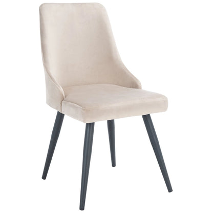 Sedia da pranzo moderna in velluto SAFAVIEH Zoi (set da 2) - 22,2 L x 18,8 P x 34,3 A