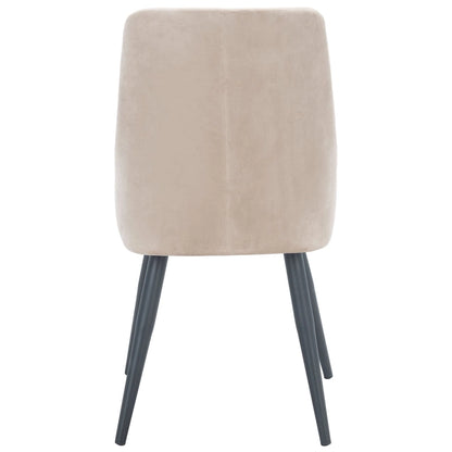 Sedia da pranzo moderna in velluto SAFAVIEH Zoi (set da 2) - 22,2 L x 18,8 P x 34,3 A
