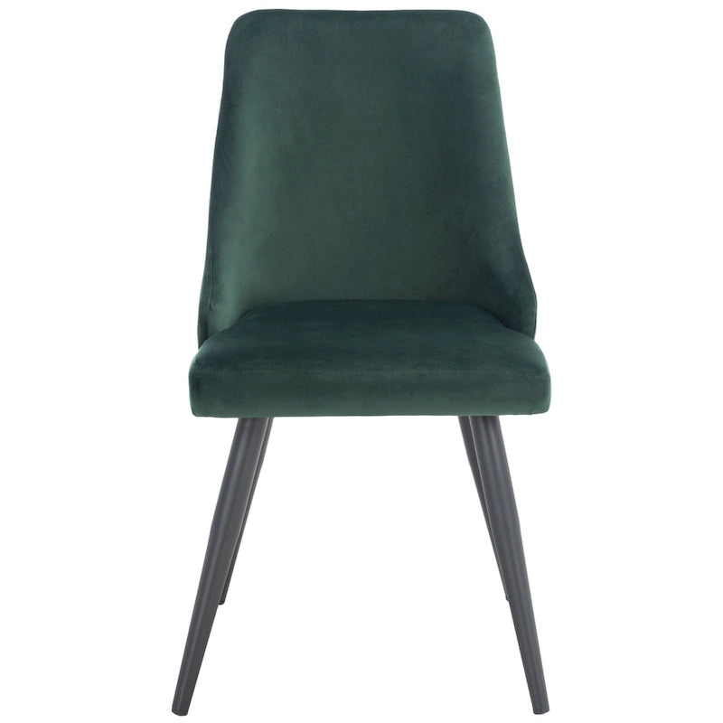 Sedia da pranzo moderna in velluto SAFAVIEH Zoi (set da 2) - 22,2 L x 18,8 P x 34,3 A