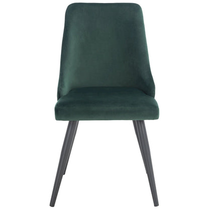 Sedia da pranzo moderna in velluto SAFAVIEH Zoi (set da 2) - 22,2 L x 18,8 P x 34,3 A