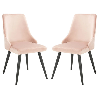 Sedia da pranzo moderna in velluto SAFAVIEH Zoi (set da 2) - 22,2 L x 18,8 P x 34,3 A