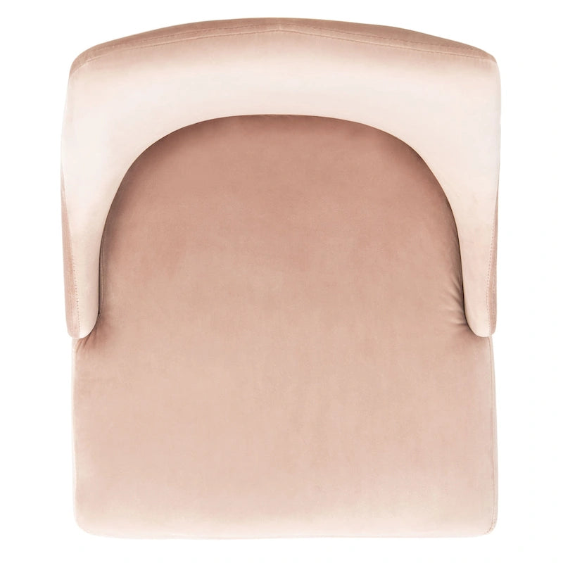 Sedia da pranzo moderna in velluto SAFAVIEH Zoi (set da 2) - 22,2 L x 18,8 P x 34,3 A