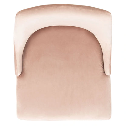 Sedia da pranzo moderna in velluto SAFAVIEH Zoi (set da 2) - 22,2 L x 18,8 P x 34,3 A