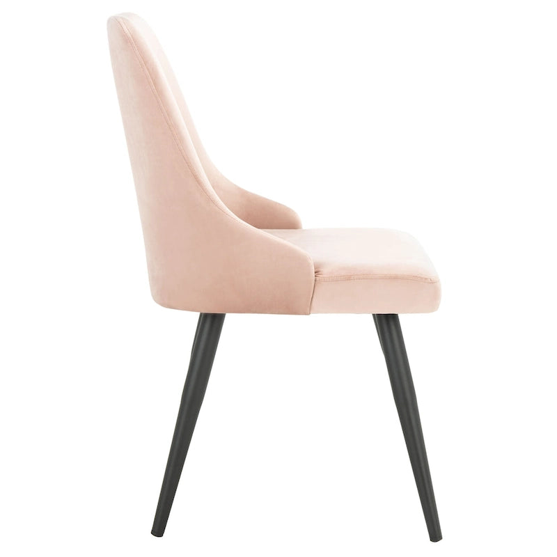 Sedia da pranzo moderna in velluto SAFAVIEH Zoi (set da 2) - 22,2 L x 18,8 P x 34,3 A