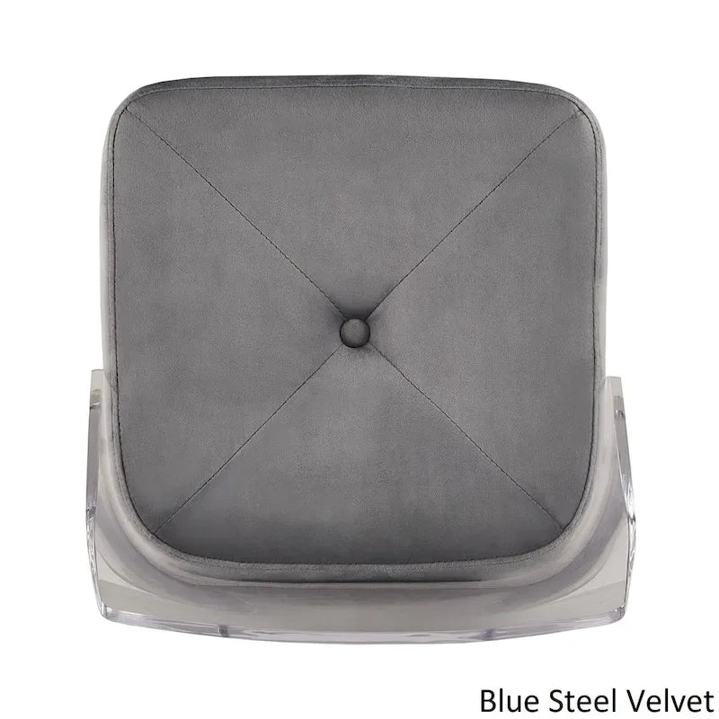 Sgabelli da bar Lennox Velvet (set da 2) di iNSPIRE Q Bold