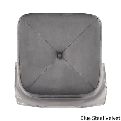 Sgabelli da bar Lennox Velvet (set da 2) di iNSPIRE Q Bold