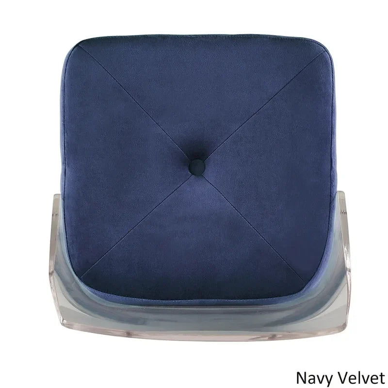 Sgabelli da bar Lennox Velvet (set da 2) di iNSPIRE Q Bold