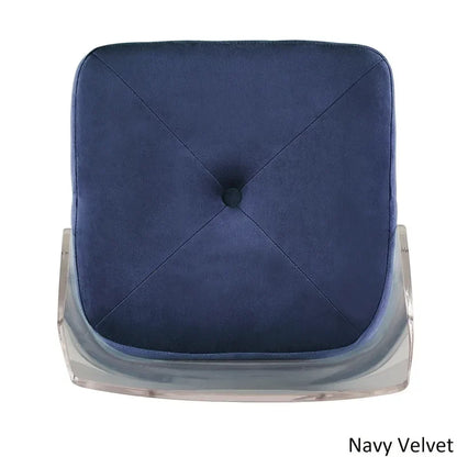 Sgabelli da bar Lennox Velvet (set da 2) di iNSPIRE Q Bold