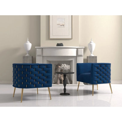 Poltrona rotonda in velluto SEYNAR Mid-Century Modern per soggiorno, set da 2