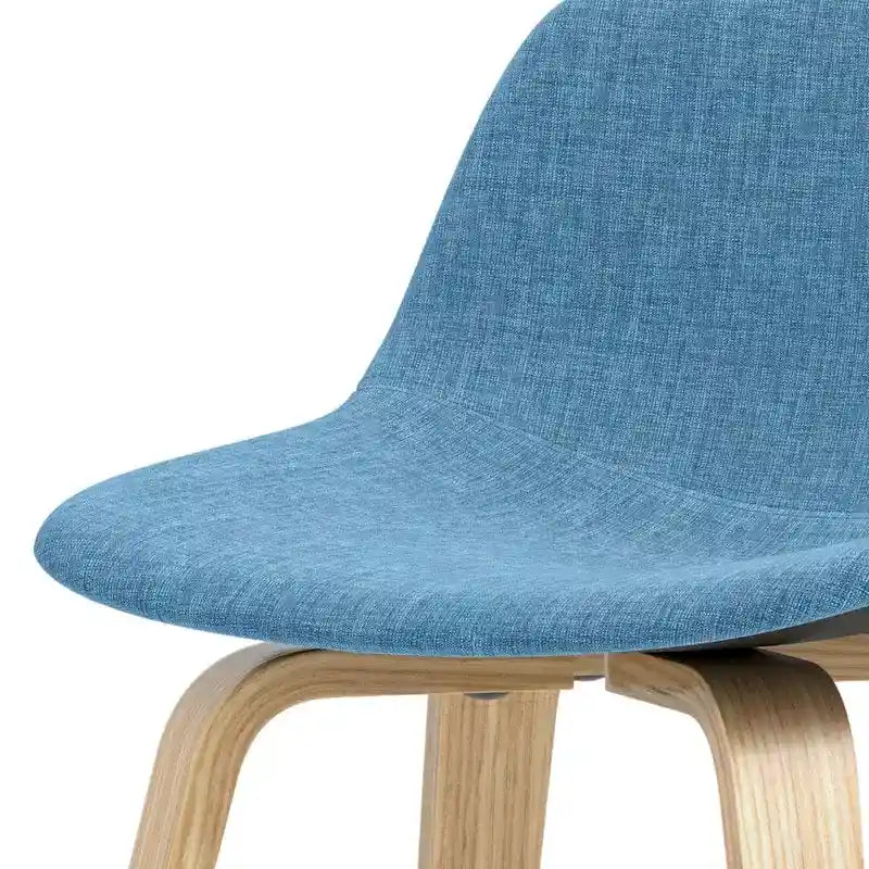 Sgabello da bar in legno curvato WYNDENHALL Cacey Mid Century Modern (set di 2) - 20,7 x 21,1 x 36,6