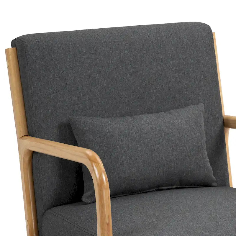 Poltrone imbottite con cuscini, set da 2