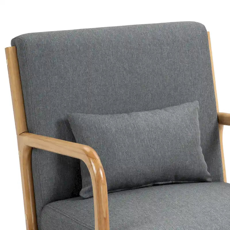 Poltrone imbottite con cuscini, set da 2